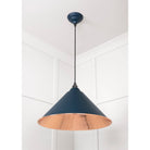 Hammered Copper Hockley Pendant in Dusk | From The Anvil-Hockley-Yester Home