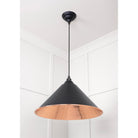 Hammered Copper Hockley Pendant in Elan Black | From The Anvil - Hockley - From The Anvil - Yester Home