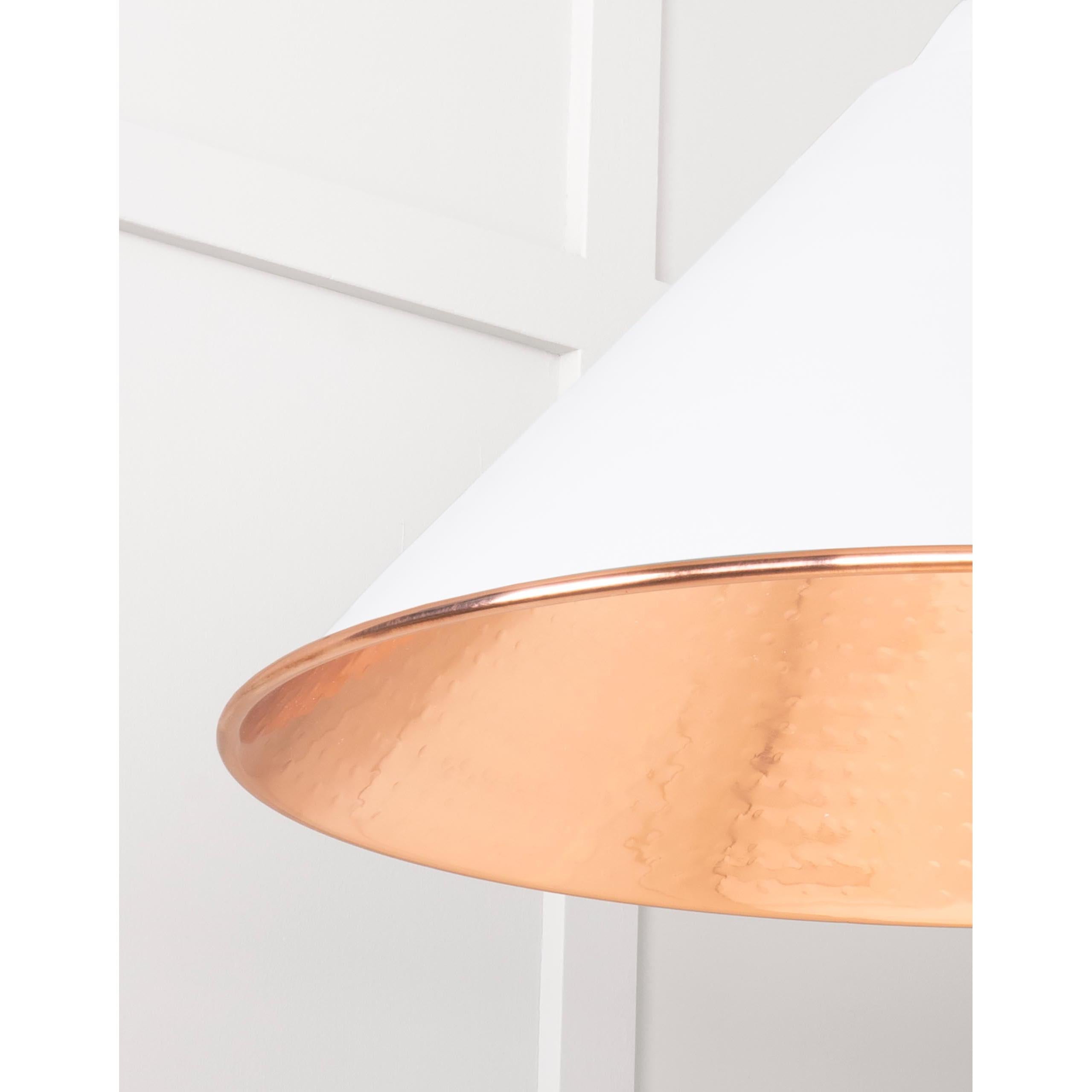 Hammered Copper Hockley Pendant in Flock | From The Anvil - Hockley - From The Anvil - Yester Home