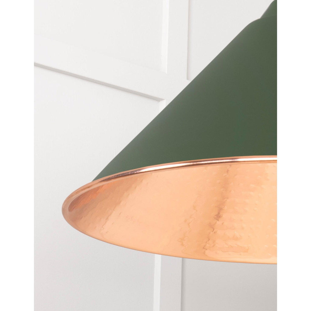 Hammered Copper Hockley Pendant in Heath | From The Anvil-Hockley-Yester Home