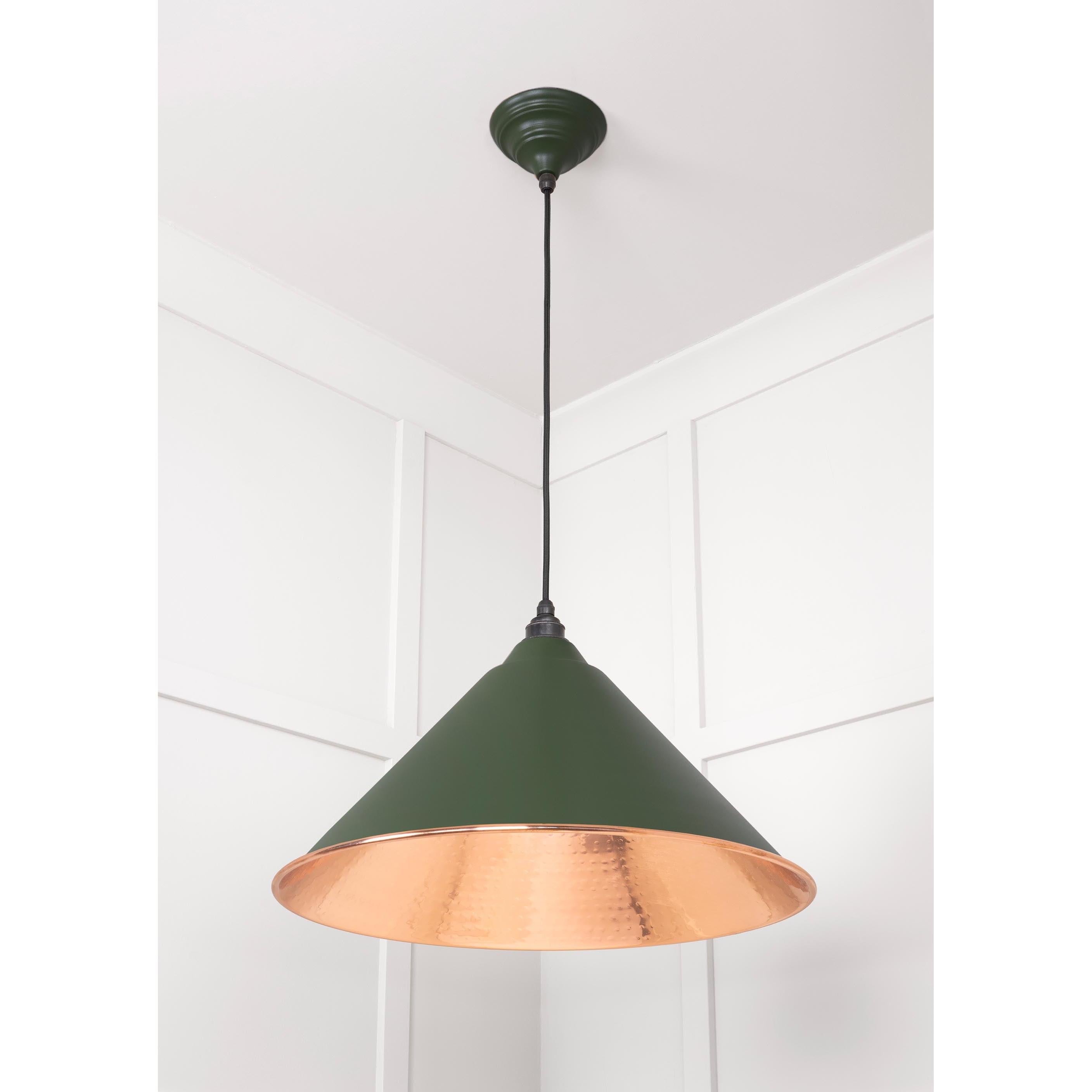 Hammered Copper Hockley Pendant in Heath | From The Anvil - Hockley - From The Anvil - Yester Home