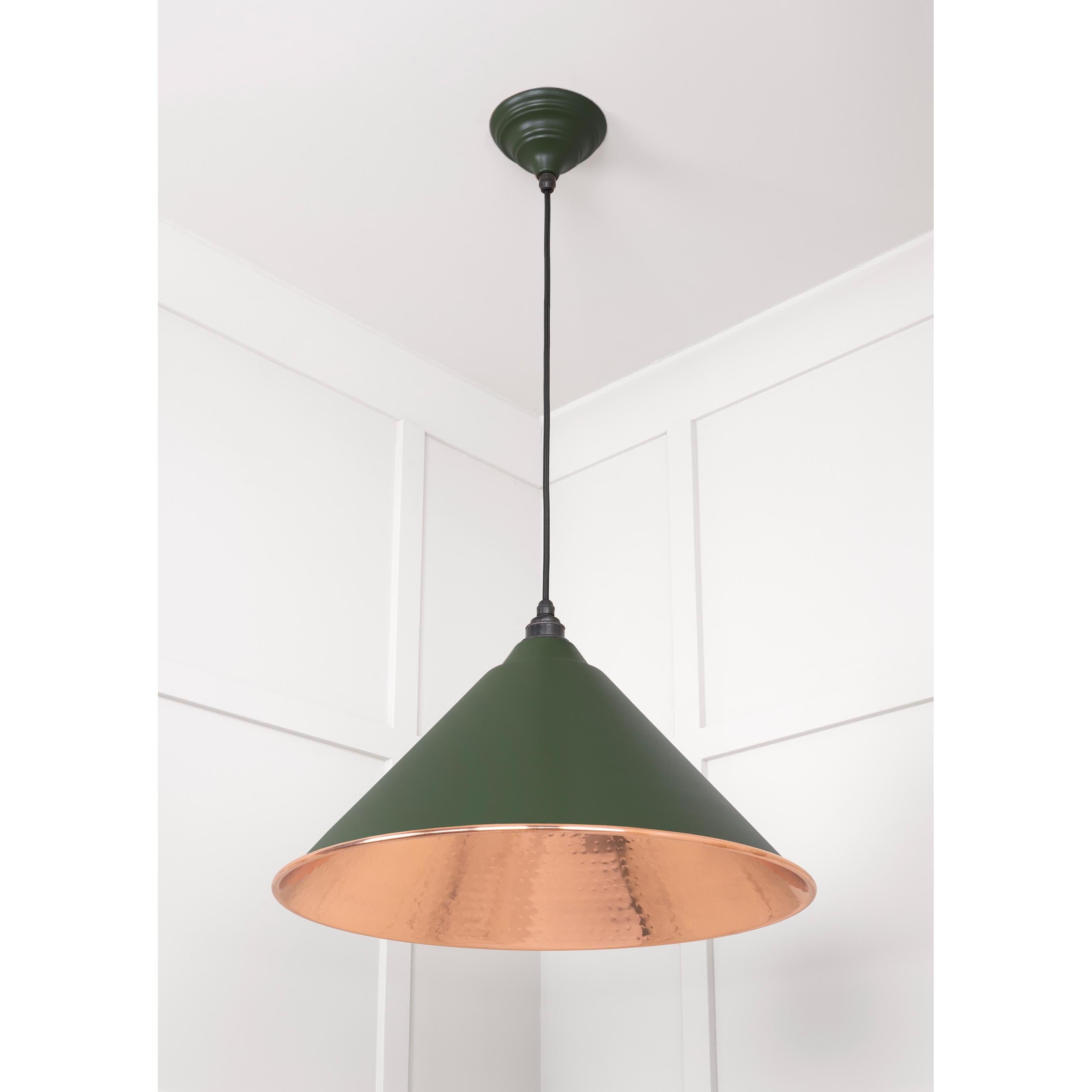 Hammered Copper Hockley Pendant in Heath | From The Anvil - Hockley - From The Anvil - Yester Home