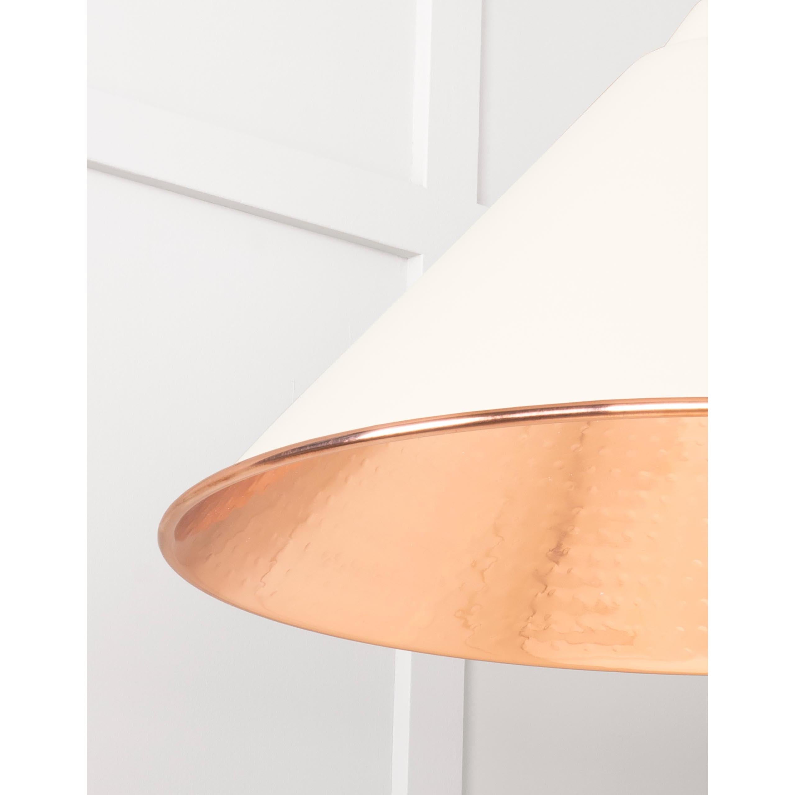 Hammered Copper Hockley Pendant in Teasel | From The Anvil - Hockley - From The Anvil - Yester Home