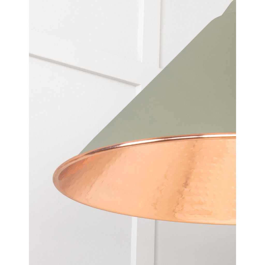 Hammered Copper Hockley Pendant in Tump | From The Anvil-Hockley-Yester Home