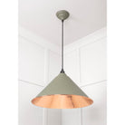 Hammered Copper Hockley Pendant in Tump | From The Anvil-Hockley-Yester Home