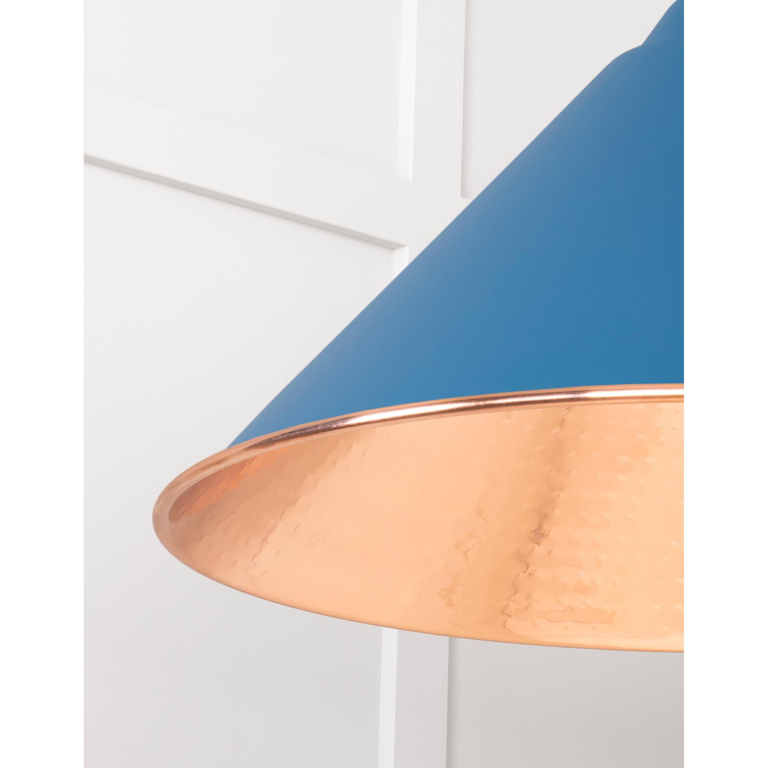 Hammered Copper Hockley Pendant in Upstream | From The Anvil - Hockley - From The Anvil - Yester Home