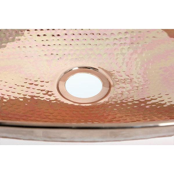 Hammered Copper Oval Sink | From The Anvil-Sinks-Yester Home