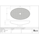 Hammered Copper Oval Sink | From The Anvil-Sinks-Yester Home