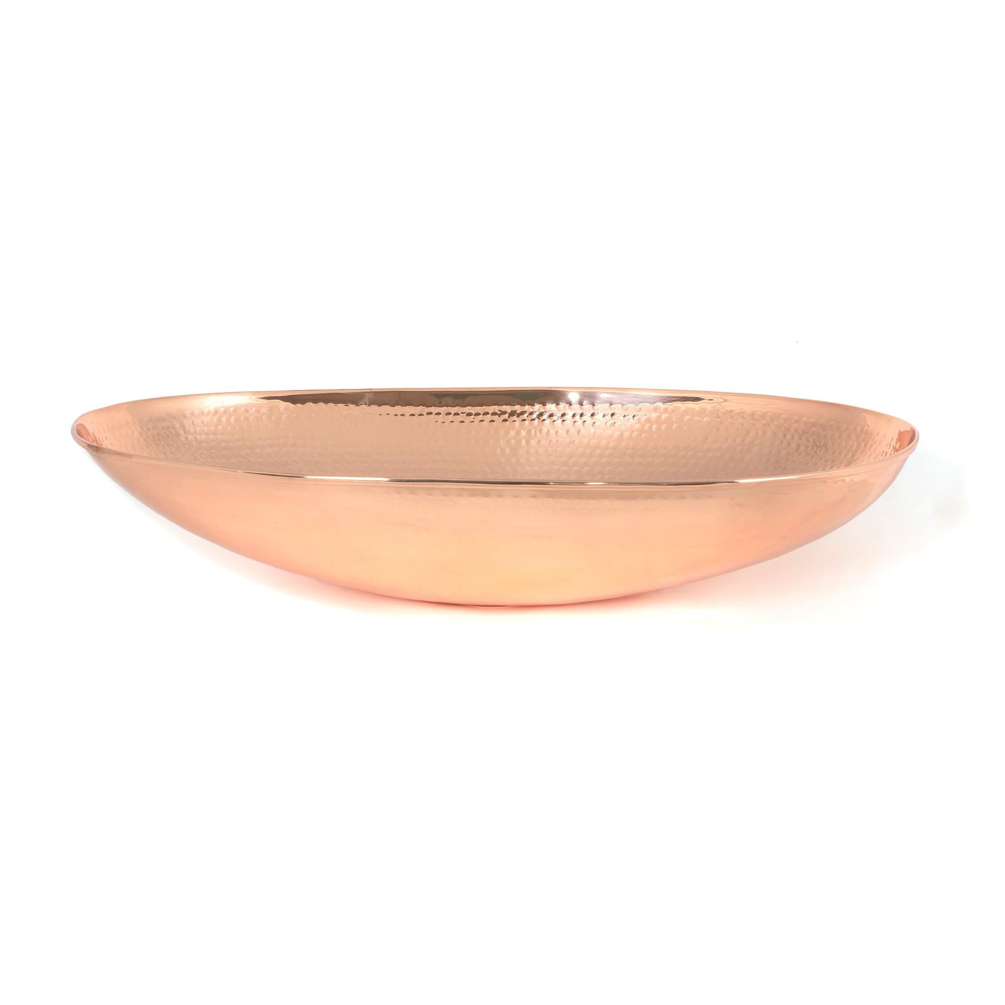 Hammered Copper Oval Sink | From The Anvil - Sinks - From The Anvil - Yester Home