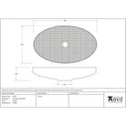 Hammered Copper Oval Sink | From The Anvil - Sinks - From The Anvil - Yester Home