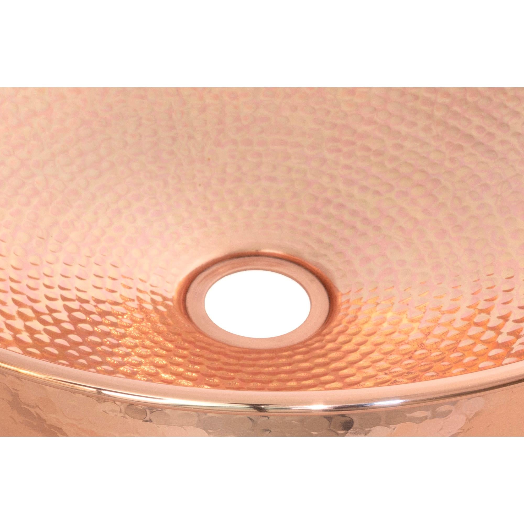 Hammered Copper Round Sink | From The Anvil - Sinks - From The Anvil - Yester Home
