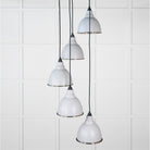 Hammered Nickel Brindley Cluster Pendant in Birch | From The Anvil - Cluster Pendants - From The Anvil - Yester Home
