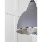 Hammered Nickel Brindley Cluster Pendant in Bluff | From The Anvil - Cluster Pendants - From The Anvil - Yester Home