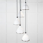 Hammered Nickel Brindley Cluster Pendant in Flock | From The Anvil - Cluster Pendants - From The Anvil - Yester Home
