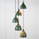 Hammered Nickel Brindley Cluster Pendant in Heath | From The Anvil - Cluster Pendants - From The Anvil - Yester Home