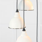 Hammered Nickel Brindley Cluster Pendant in Teasel | From The Anvil - Cluster Pendants - From The Anvil - Yester Home
