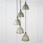 Hammered Nickel Brindley Cluster Pendant in Tump | From The Anvil - Cluster Pendants - From The Anvil - Yester Home