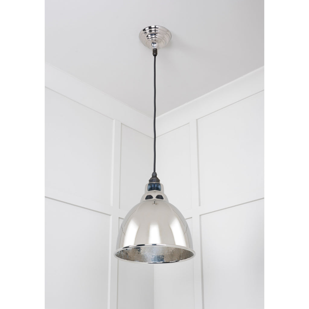 Hammered Nickel Brindley Pendant | From The Anvil-Brindley-Yester Home