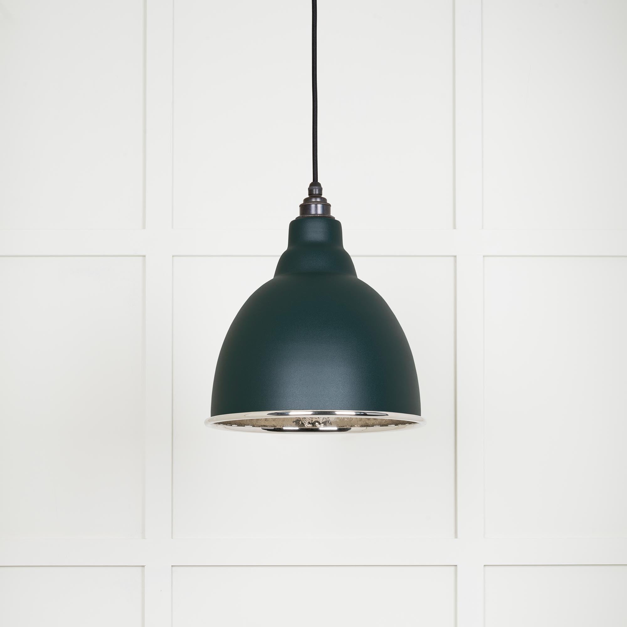 Hammered Nickel Brindley Pendant in Dingle | From The Anvil - Brindley - From The Anvil - Yester Home