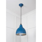 Hammered Nickel Brindley Pendant in Upstream | From The Anvil - Brindley - From The Anvil - Yester Home
