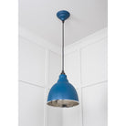 Hammered Nickel Brindley Pendant in Upstream | From The Anvil - Brindley - From The Anvil - Yester Home