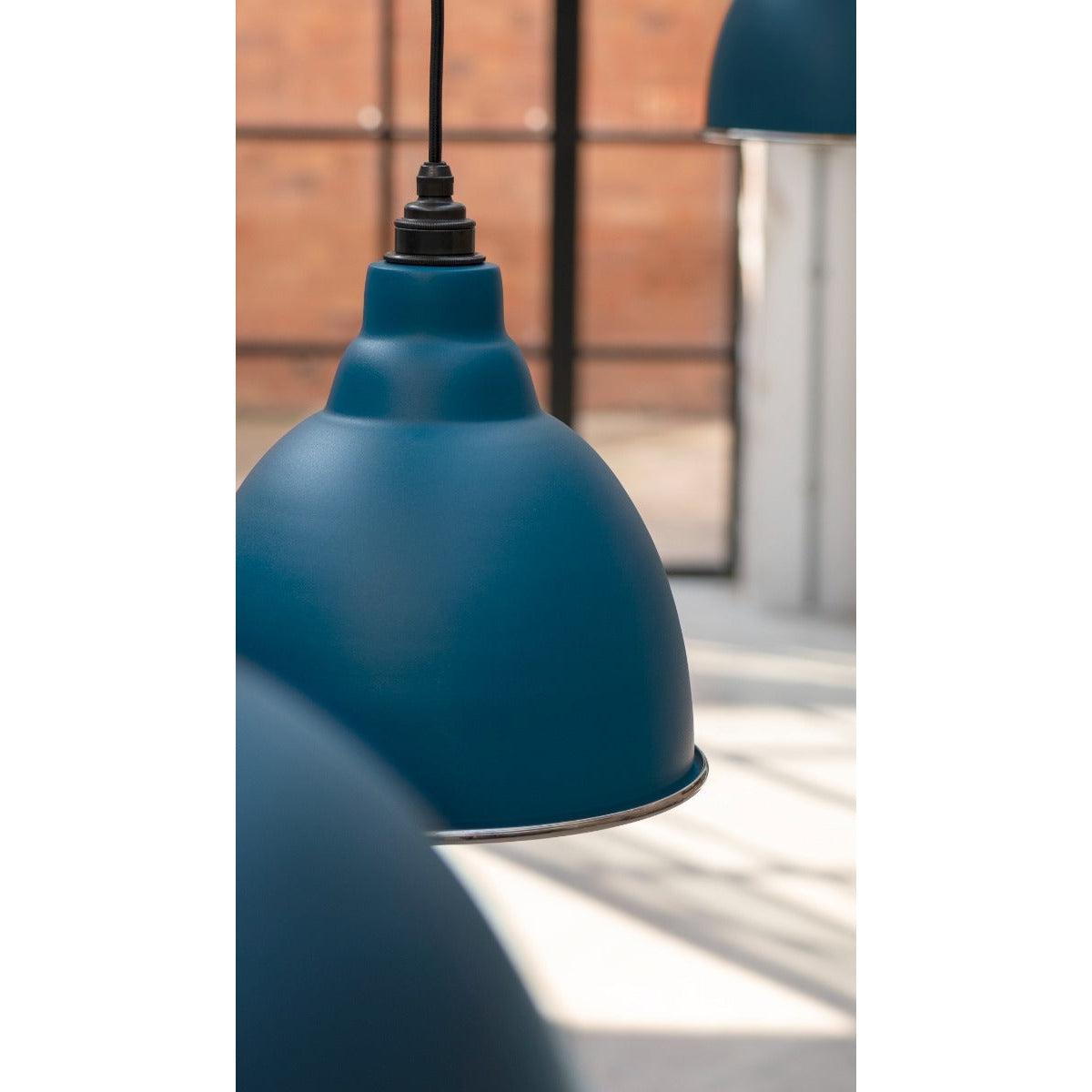 Hammered Nickel Brindley Pendant in Upstream | From The Anvil-Brindley-Yester Home