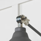 Hammered Nickel Brindley Wall Light in Bluff | From The Anvil - Wall Lights - From The Anvil - Yester Home