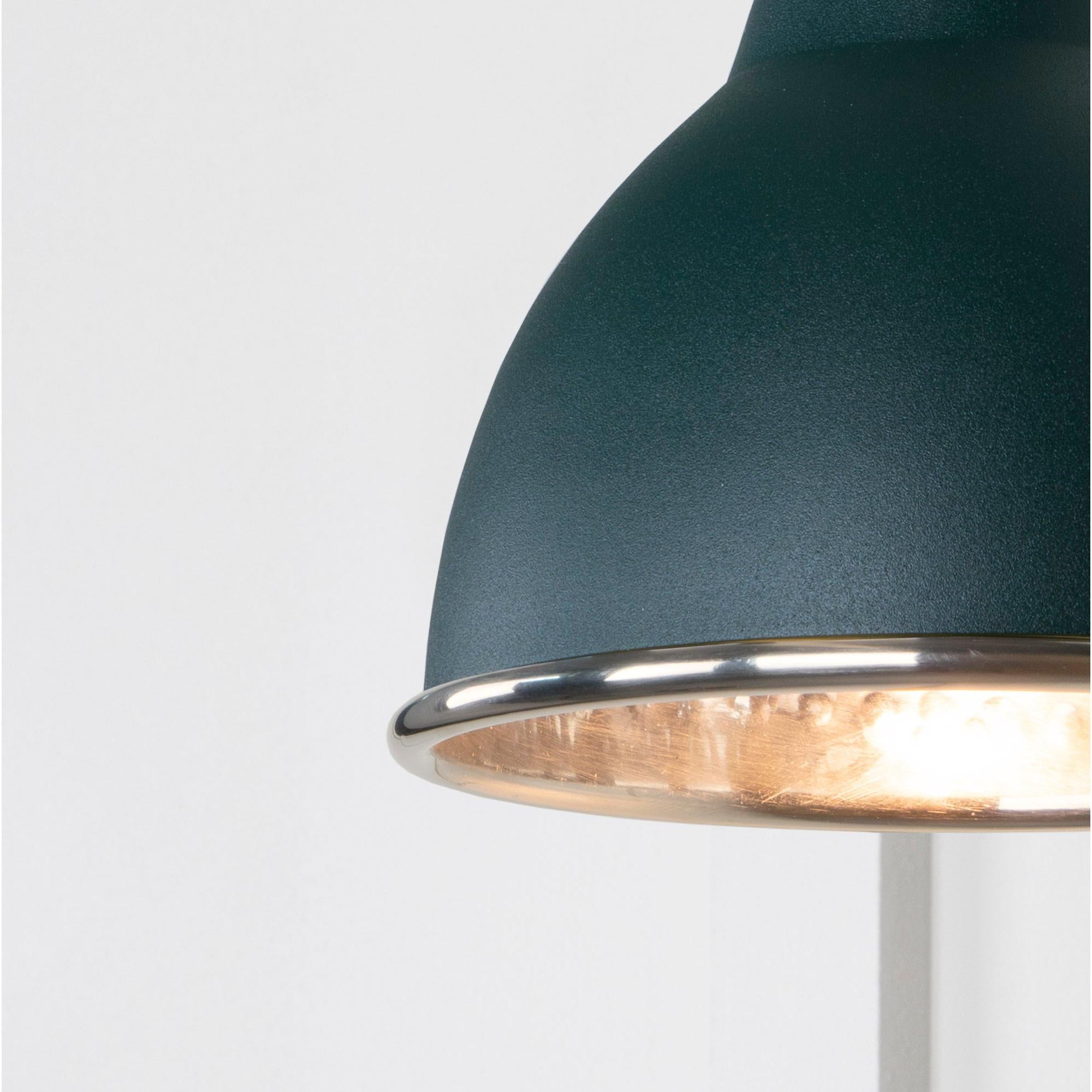 Hammered Nickel Brindley Wall Light in Dingle | From The Anvil - Wall Lights - From The Anvil - Yester Home