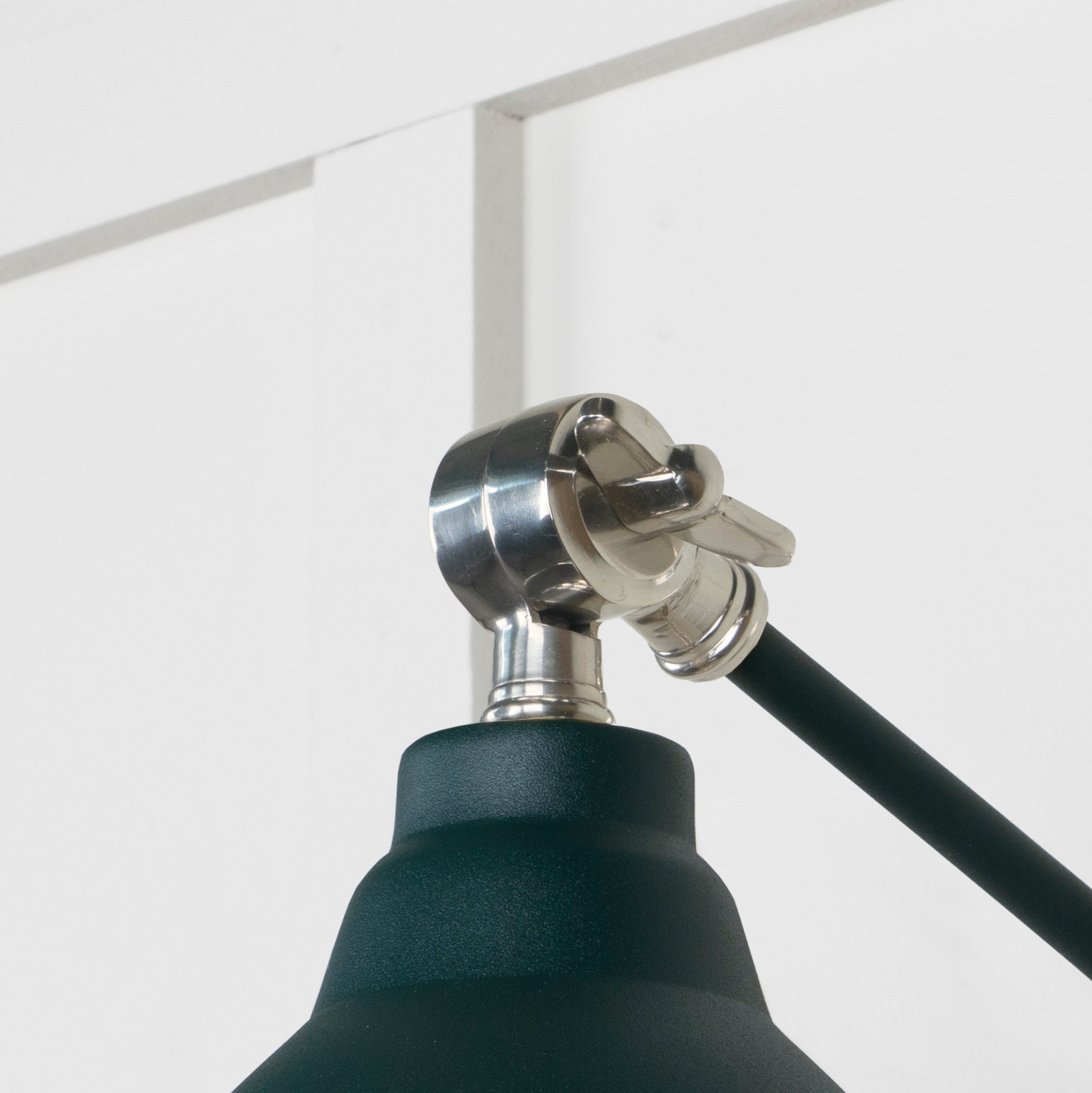 Hammered Nickel Brindley Wall Light in Dingle | From The Anvil - Wall Lights - From The Anvil - Yester Home
