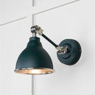 Hammered Nickel Brindley Wall Light in Dingle | From The Anvil - Wall Lights - From The Anvil - Yester Home
