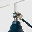 Hammered Nickel Brindley Wall Light in Dusk | From The Anvil - Wall Lights - From The Anvil - Yester Home
