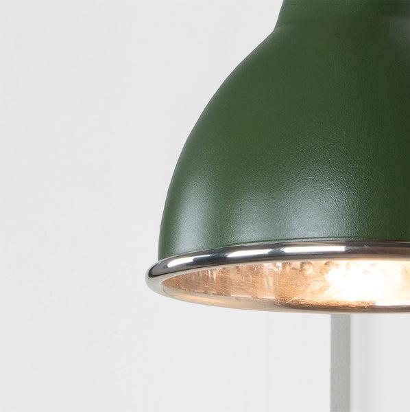 Hammered Nickel Brindley Wall Light in Heath | From The Anvil-Wall Lights-Yester Home