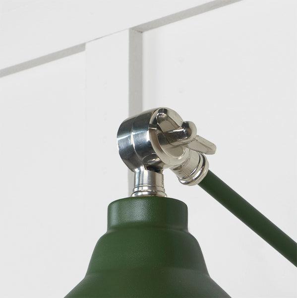 Hammered Nickel Brindley Wall Light in Heath | From The Anvil-Wall Lights-Yester Home