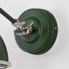 Hammered Nickel Brindley Wall Light in Heath | From The Anvil-Wall Lights-Yester Home