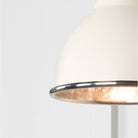 Hammered Nickel Brindley Wall Light in Teasel | From The Anvil - Wall Lights - From The Anvil - Yester Home
