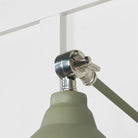 Hammered Nickel Brindley Wall Light in Tump | From The Anvil-Wall Lights-Yester Home