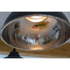 Hammered Nickel Harborne Pendant in Slate | From The Anvil-Harborne-Yester Home