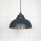 Hammered Nickel Harborne Pendant in Soot | From The Anvil - Harborne - From The Anvil - Yester Home