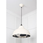 Hammered Nickel Harborne Pendant in Teasel | From The Anvil-Harborne-Yester Home