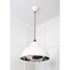 Hammered Nickel Harborne Pendant in Teasel | From The Anvil - Harborne - From The Anvil - Yester Home