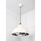 Hammered Nickel Harborne Pendant in Teasel | From The Anvil-Harborne-Yester Home
