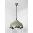 Hammered Nickel Harborne Pendant in Tump | From The Anvil - Harborne - From The Anvil - Yester Home