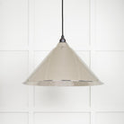 Hammered Nickel Hockley Pendant | From The Anvil - Hockley - From The Anvil - Yester Home
