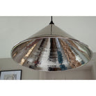 Hammered Nickel Hockley Pendant | From The Anvil-Hockley-Yester Home