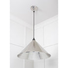 Hammered Nickel Hockley Pendant | From The Anvil-Hockley-Yester Home