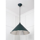 Hammered Nickel Hockley Pendant in Dingle | From The Anvil-Hockley-Yester Home