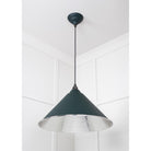 Hammered Nickel Hockley Pendant in Dingle | From The Anvil - Hockley - From The Anvil - Yester Home