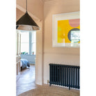 Hammered Nickel Hockley Pendant in Elan Black | From The Anvil-Hockley-Yester Home