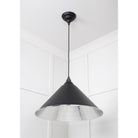 Hammered Nickel Hockley Pendant in Elan Black | From The Anvil-Hockley-Yester Home