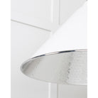 Hammered Nickel Hockley Pendant in Flock | From The Anvil - Hockley - From The Anvil - Yester Home